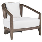 Sobek Outdoor Lounge Chair - Kona / Pearl