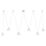 Noble Chandelier - Chrome / Frost / Clear