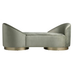 Selene Chaise - Champagne / Sage