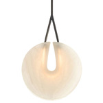 Tyche Pendant - Bronze / Matte Swirl