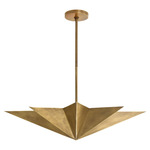 Rex Pendant - Antique Brass