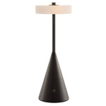 Eos Rechargeable Table Lamp - English Bronze / Alabaster
