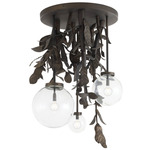 Will O' Wisp Chandelier - Bronze / Clear