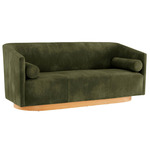Huxley Sofa - Oak / Moss