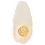 Ravelle Wall Sconce - Antique Brass / Alabaster