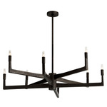 Griff Chandelier - English Bronze