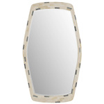 Ravenna Wall Mirror - Ivory / Mirror