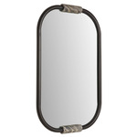 Sirius Wall Mirror - Blackened Iron / Mirror