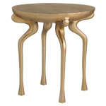 Monarch End Table - Champagne Bronze