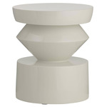 Uma Accent Table - Ivory