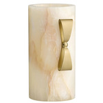 Monet Vase - White Onyx