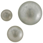 Orion Wall Sculptures Set of 3 - Antique Mercury Glass