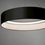 Radar Pendant - Black / White
