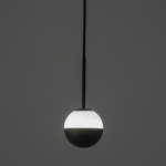 Alfi Pendant - Matte Black / White