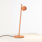 Compass Desk Lamp - Terracotta Red