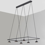 Cupolina Chandelier - Matte Black
