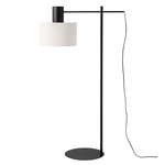 Cyls Floor Lamp - Matte Black / White