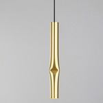 Flow Pendant - Satin Gold