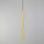 Flow Pendant - Satin Gold