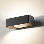 Frame Outdoor Wall Sconce - Anthracite / Transparent