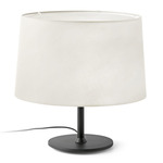 Windsor Table Lamp - Linen / Matte Black
