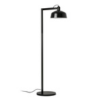 Tatawin Metal Floor Lamp - Satin Black / Black