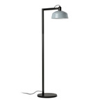 Tatawin Metal Floor Lamp - Satin Black / Grey