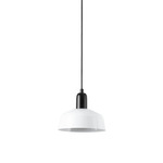 Tatawin Metal Pendant - Satin Black / White