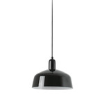 Tatawin Metal Pendant - Satin Black / Black
