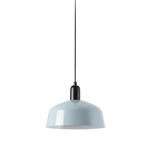 Tatawin Metal Pendant - Satin Black / Blue Gray