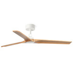 Heywood Ceiling Fan - Matte White / Pine