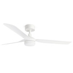Punt Ceiling Fan - Matte White / Matte White