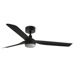 Punt Ceiling Fan - Matte Black / Matte Black