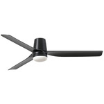Punt Tub Ceiling Fan - Matte Black / Matte Black
