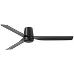 Punt Tub Ceiling Fan - Matte Black / Matte Black