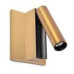 Cronos Reading Wall Sconce - Bronze
