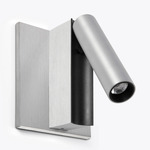 Cronos Reading Wall Sconce - Brushed Aluminum