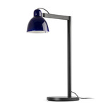 Venice Table Lamp - Satin Black / Blue