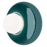 Deco Bumbum Wall Sconce - Petroleum Green