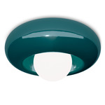 Deco Bumbum Wall Sconce - Petroleum Green