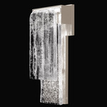 Waterfall Outdoor Wall Light - Outdoor Silver