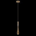 Rain Pendant - Ombre Bronze / Gold Glass
