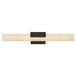 Cadiz Bathroom Vanity Light - Black Oxide / Alabaster