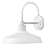 Forge Outdoor Wall Light - Textured White