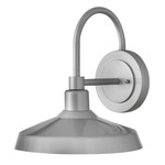 Forge Outdoor Wall Light - Antique Brushed Aluminum