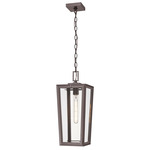 Madison Outdoor Pendant - Bronze / Clear Glass