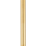 Accessory 12 Inch Downrod Stem - Lacquered Brass
