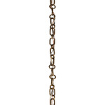 36 Inch Round Alternating Chain - Lacquered Bronze
