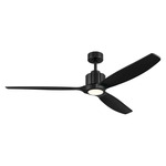 Calyx LED DC Ceiling Fan - Matte Black