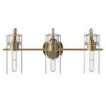 Niccol Bathroom Vanity Light - Champagne Bronze / Clear